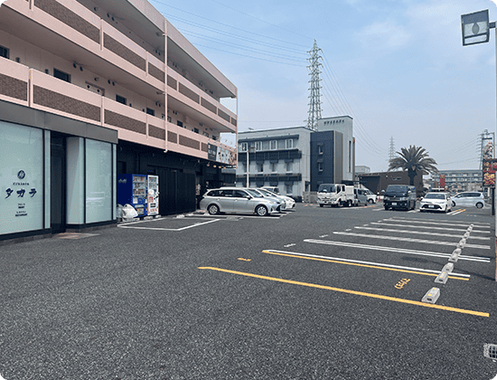 無料駐車場