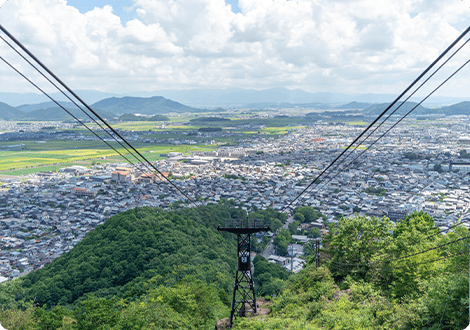 八幡山ロープウェイ