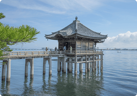 浮御堂(満月寺)
